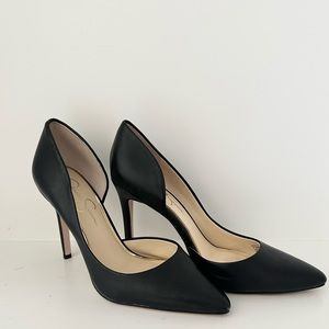 Jessica Simpson black heels